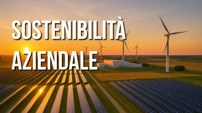 Sostenibilità aziendale: definizione, standard e strategie