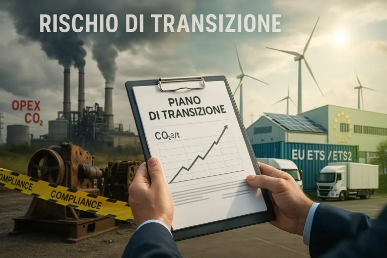 Rischio di transizione: l’impatto sulle strategie aziendali